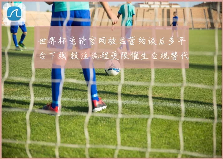 世界杯竞猜官网被监管约谈后多平台下线 投注流程受限催生合规替代